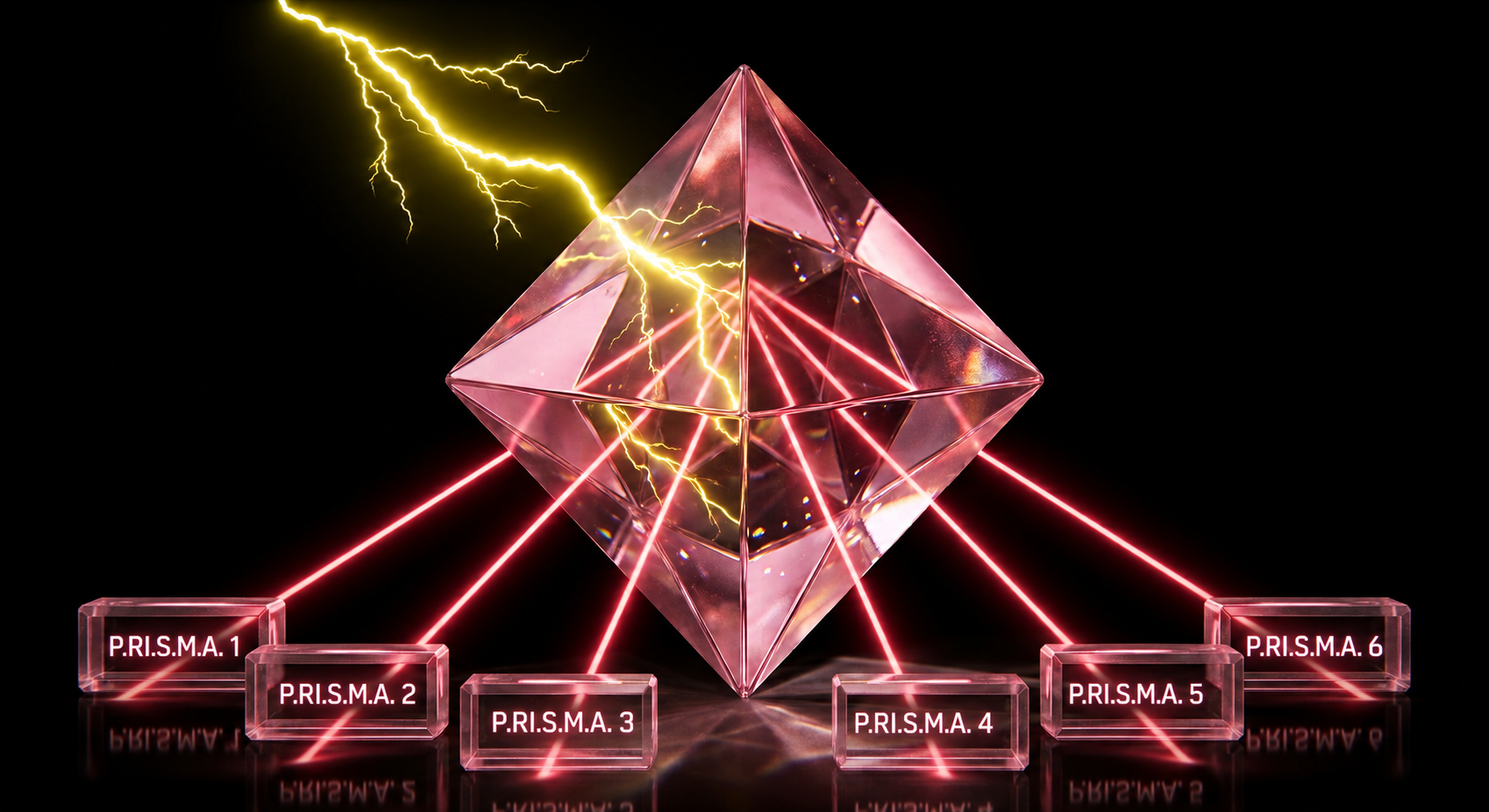 Representação visual do Framework P.R.I.S.M.A.